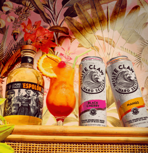 Summer campaign — White Claw and tequila cocktail